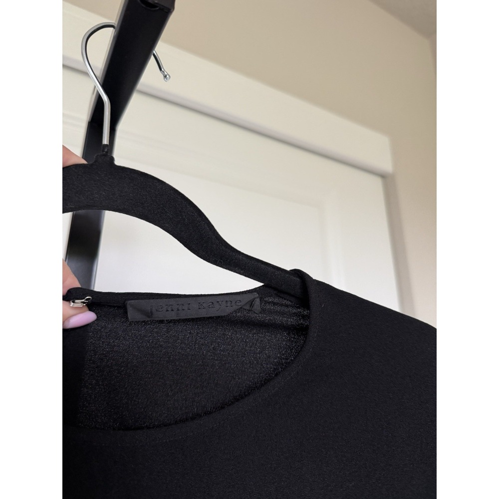 Jenni Kayne Crepe Black Shift Dress Size M - Picture 3 of 5